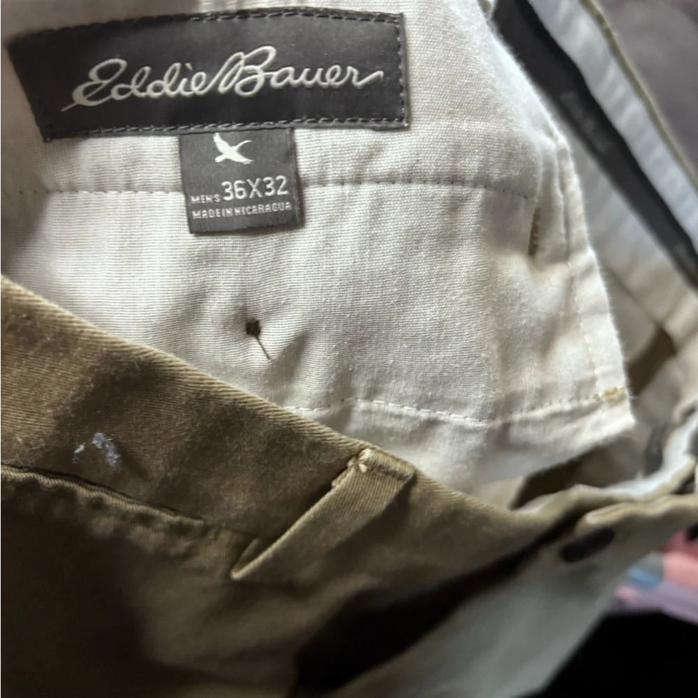 Eddie Bauer Men's Tan‎ Chinos